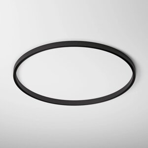 Накладной радиусный шинопровод Elektrostandard, Slim Magnetic, 1200х27х51 мм, цвет чёрный