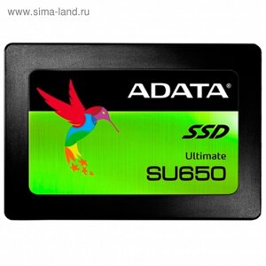 Накопитель SSD A-data ultimate SU650 ASU650SS-120GT-R, 120гб, SATA III, 2.5"