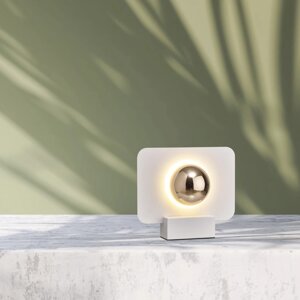 Настольная лампа Mantra Alba, LED, 640Лм, 3000К, 250х96х250 мм, цвет белый