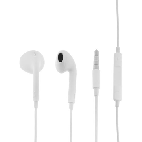 Наушники Red Line Stereo Headset SP17, вкладыши, микрофон, проводные, 1.1 м, белые