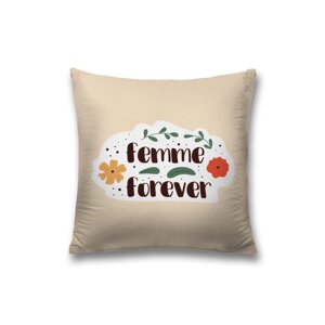 Наволочка декоративная «Femme forever», на молнии, размер 45х45 см