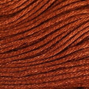 Нитки мулине, 8 1 м, цвет коричнево-песочный №898