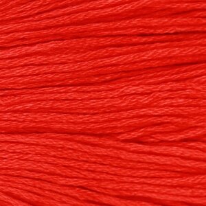 Нитки мулине, 8 1 м, цвет красный №606