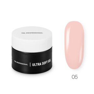 Низкотемпературный однофазный гель TNL Ultra Soft,05 камуфлирующий светло-розовый, 15 мл