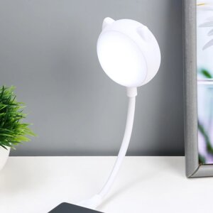 Ночник "котик" LED 2вт USB белый 13,5х8,5х30 см risalux