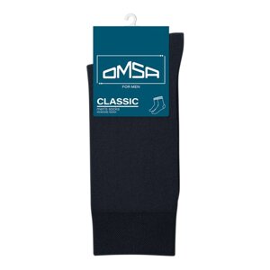 Носки мужские OMSA CLASSIC, размер 45-47, цвет blu