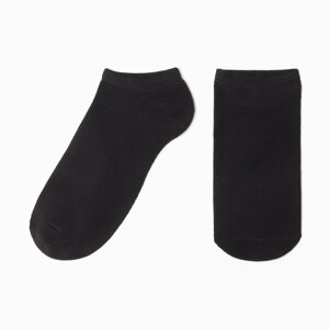 Носки мужские укороченные MINAKU: Premium цвет чёрный, размер 42-43 (29 см)