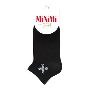Носки женские MINI TREND, размер 35-38, цвет nero