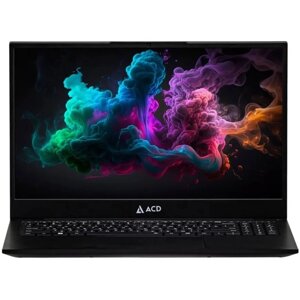 Ноутбук ACD 15S G2, 15.6", i3-1215U, 8 гб, SSD 256 гб, intel UHD, noos, черный