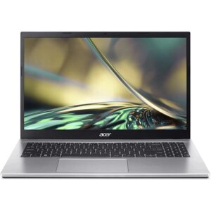 Ноутбук Acer Aspire 3 A315-59-30Z5, 15.6", I3 1215U, 8 Гб, SSD 512 Гб, UHD, noOS, серебристый