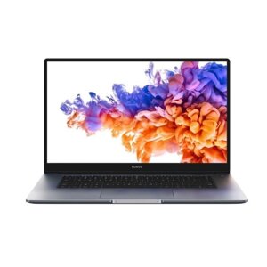 Ноутбук HONOR matebook 15, 15,6", R5 5500U, 16 гб, SSD 512 гб, AMD radeon, noos, серый