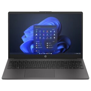 Ноутбук HP 250 G10, 15,6", i5 1335U, 8 гб, SSD 512 гб, intel iris, DOS, чёрный