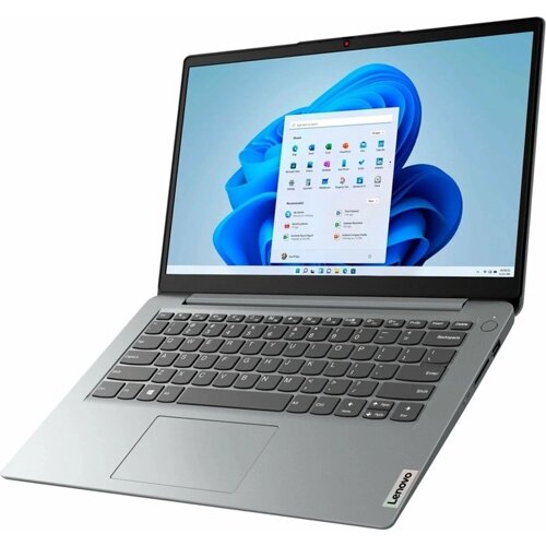 Ноутбук Lenovo IdeaPad 3 Slim 14AMN8,14", R3 7320U, 8 Гб, SSD 512 Гб, AMD Radeon, no OS, серый