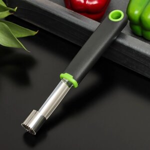 Нож для сердцевины Доляна Lime, 202 см, цвет чёрный