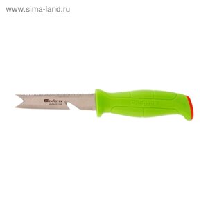 Нож многофункциональный "СИБРТЕХ" 79017, для туристов, рыбаков и садоводов, 220 мм
