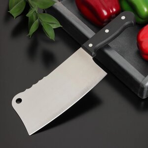 Нож - топорик кухонный Доляна «Тесак», лезвие 17 см