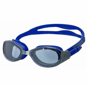 Очки для плавания Atemi B102M, зеркальные, силикон, цвет синий