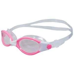 Очки для плавания Atemi B503, силикон, цвет розовый/белый