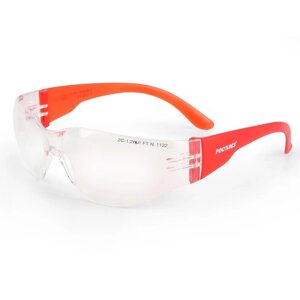 Очки защитные РОСОМЗ О15 671009, с поликарбонатными линзами, открытого типа, прозрачные