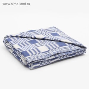 Одеяло байковое размер 90х140 см, цвет микс для мал., хл80%полиэфир 20%420гр/м