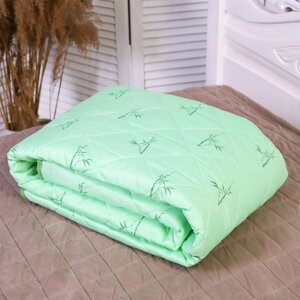 Одеяло облегчённое Бамбук 172х205 см, вес 960гр, полиэфир. волокно, 150г/м, полиэстер