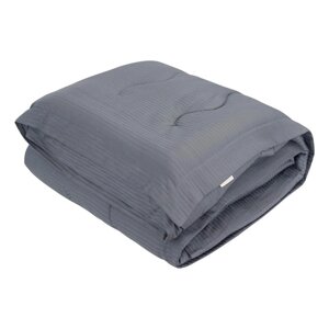 Одеяло, размер 195х220 см, цвет антрацит