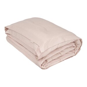 Одеяло, размер 195х220 см, цвет персиковый
