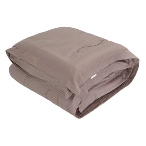 Одеяло, размер 195х220 см, цвет шоколад
