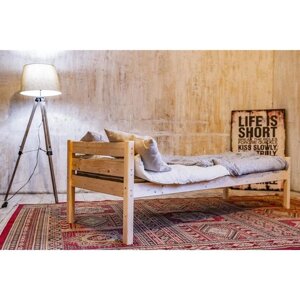 Односпальная кровать «Светлячок», 9002000, массив сосны, без покрытия