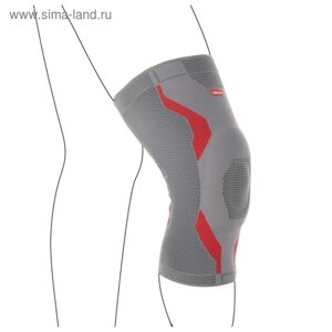 Ортез коленный Genu Sensa с силиконовым кольцом арт. 50K15 V-Max р. XL/серый