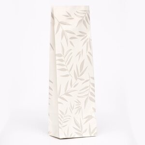 Пакет бумажный, фасовочный, трехслойный "Бамбук" 7 х 4 х 20,5 см