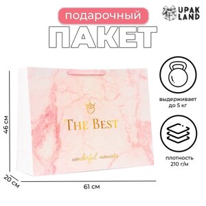 Пакет ламинированный "The Best", XXL 61 х 46 х 20 см