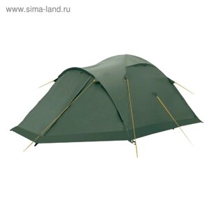 Палатка BTrace Talweg 3+двухслойная, 3-местная, цвет зелёный