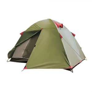 Палатка Lite Tourist 3, цвет зелёный