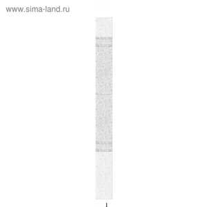 Панели ПВХ PANDA "Белые кружева 00530 2700х250х8мм