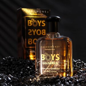 Парфюмированный лосьон с феромонами для мужчин "Formula Sexy" Boys Gold & Wild, 100 мл (по мотивам 1 Million (P. Rabanne)