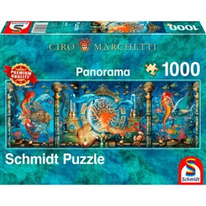 Пазл панорама «Сиро Маркетти. Подводный мир», 1000 элементов
