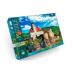 Пазлы картонные «Замок Шонбюель. Австрия», 1000 элементов