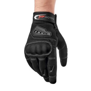 Перчатки для езды на мототехнике MOTEQ Twist 2.1 сетка, мужские, размер XXL, чёрные