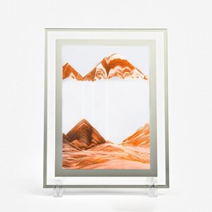 Песочные часы-картина «Эрайд» , 2317 см, антистресс, песок оранжевый