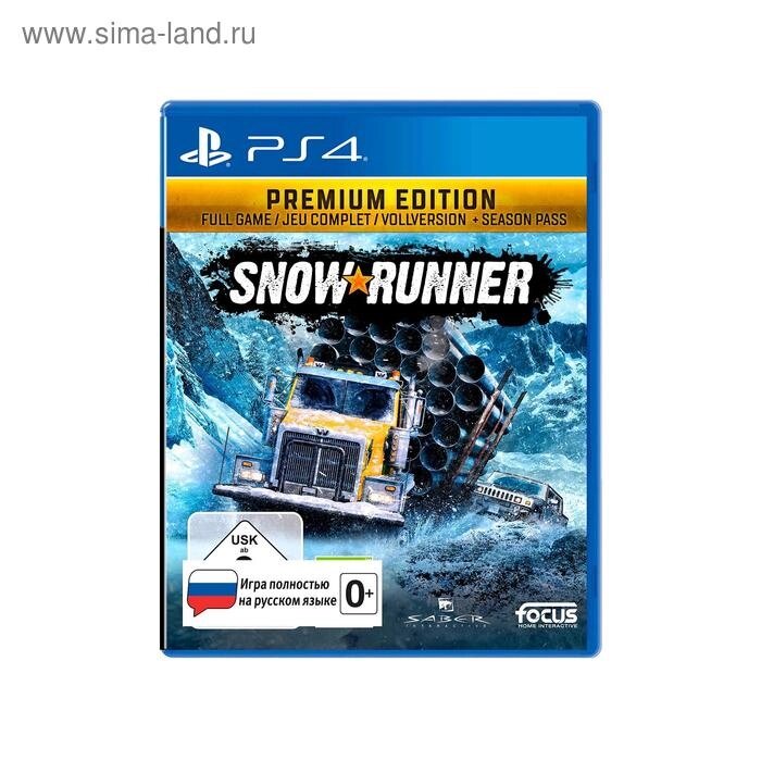 Игра для Sony Playstation 4 Snow. Runner Premium издание - Казахстан