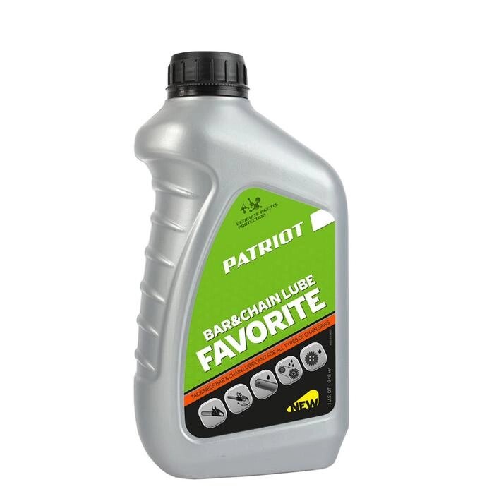 Масло цепное patriot favorite BAR&amp;CHAIN LUBE, 0,946л. - акции