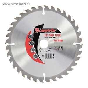 Пильный диск по дереву MATRIX Professional, 255 х 32 мм, 72 зуба + кольцо 30/32