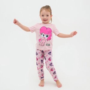 Пижама детская для девочки My Little Pony, рост 122-128