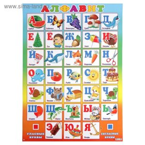 Плакат "Алфавит" А2