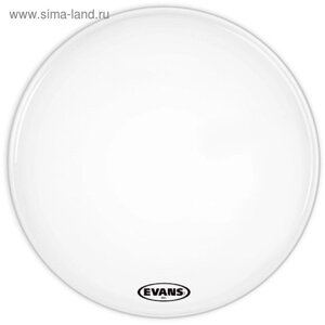 Пластик для маршевого бас-барабана Evans BD24MX1W MX1 White 24"