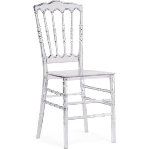 Пластиковый стул Chiavari пластик/прозрачный 38x45x89 см