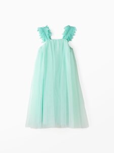Платье для девочки MINAKU: PartyDress, мятное, рост 152 см