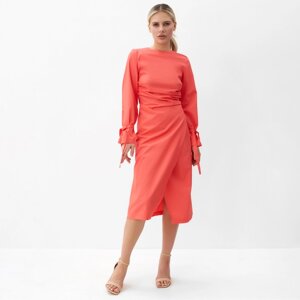 Платье женское MINAKU: Casual Collection цвет красный, р-р 46