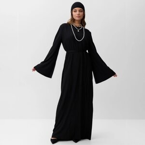 Платье женское MIST Classic collection, макси, размер 44-46, чёрное